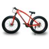 jaguar frame ontrack fat tyre bike cycle bicycle red 003