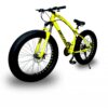 jaguar frame ontrack fat tyre bike cycle bicycle yellow 001