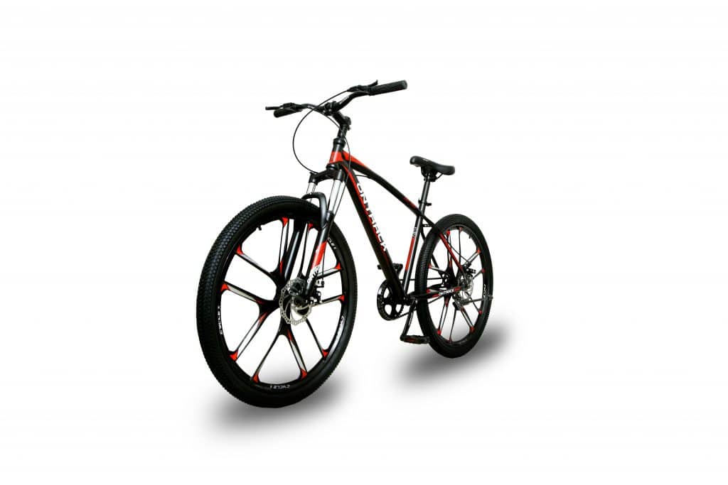 Mag/Alloy/Mac Wheels Double Disk Brake CycleRed Ontrack