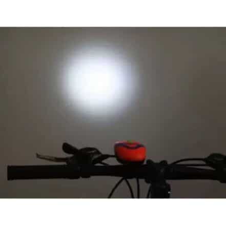 OnTrack Bicycle LED Light 3 modes with loud horn (Bicycle Fog Light) LED Front Light (Orange) (3)