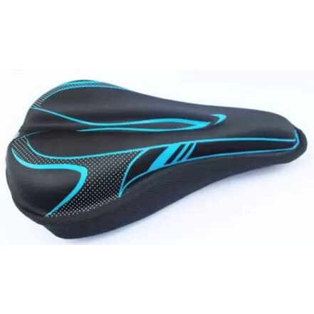 OnTrack Bicycle Soft Silicone Gel Saddle Seat & Cycling Cushion Pad Cycle Seat Covers (2)