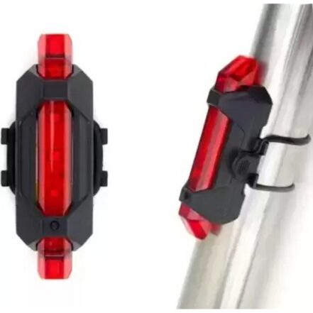 OnTrack USB Rechargeable Cycle Horn Light + USB Rechargeable Cycle tail light + DC bottle cage (3)