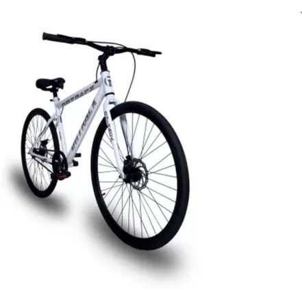 Ontrack Fury 700c White 700c T Road Cycle (Single Speed, White) (4)